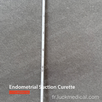 Curette d&#39;aspiration endométriale jetable pour l&#39;endomètre